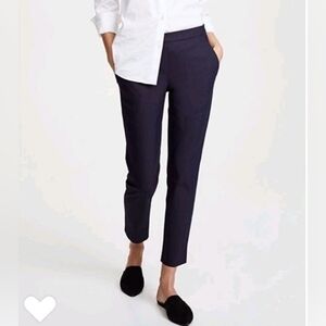 Theory Women’s  Navy Blue Thaniel Approach Pull-On 8